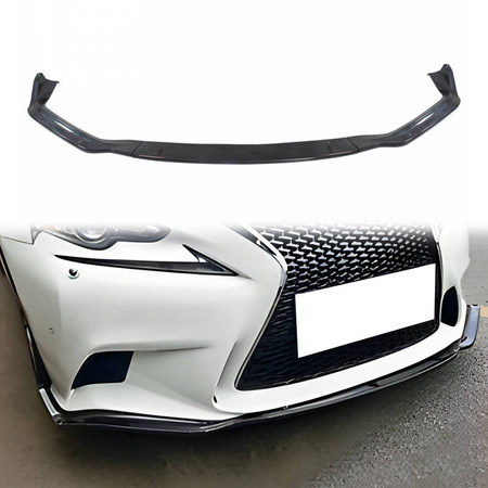 Dokładka Lexus IS III F Zderzak Przód Carbon Look