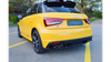 Splitter Audi S1 8X Tył Boczne Gloss Black