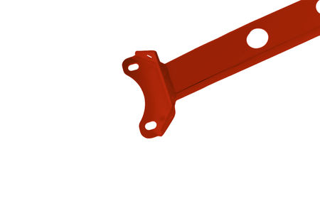 Front upper strut bar Ford Mustang V Red