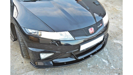 Splitter Honda Civic VIII Type-R Front Gloss Black