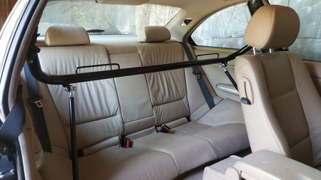 Harness Bar BMW 3 E46 Black