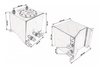 Fuel tank 10L TurboWorks Silver