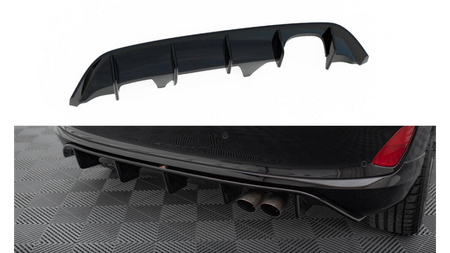 Diffuser Ford Fiesta VIII ST Rear Valance Gloss Black