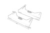 Bucket Seat Mount FIA