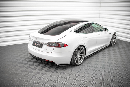 Diffuser Tesla Model S Facelift Rear Gloss Black