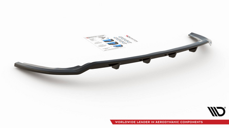 Splitter Ford C-Max II Rear Central with Diffuser Gloss Black