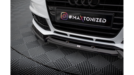 Splitter Audi A4 B8 Facelift Competition Front v.1