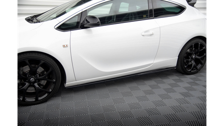 Diffuser Opel Astra J OPC VXR Side Skirts Gloss Black