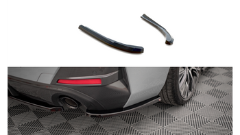 Splitter BMW 4 G26 M-Pack Rear Side v.1 Gloss Black