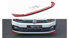 Splitter Volkswagen Polo VI GTI Front v.2 Red