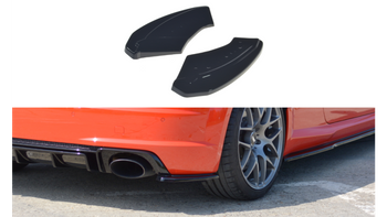 Splitter Audi TT 8J RS Rear Side Gloss Black