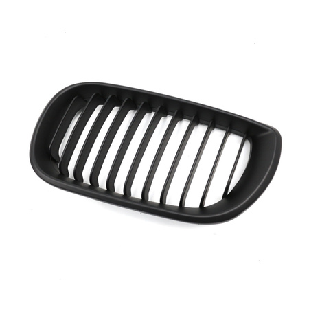 Grill BMW 3 E46 Facelift Compact pojedyncze żeberka Matt Black