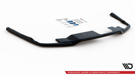 Splitter Volvo S60 III R-Design Tył Środkowy Gloss Black