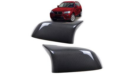 Mirror Cover Set BMW X3 F25 X4 F26 X5 F15 X6 F16 Facelift Carbon