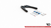 Splitter Audi RS3 8V Facelift Sportback Tył Boczne v.2 Gloss Black