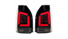 Lampy Volkswagen Transporter T5 Tył Dynamic LED Smoke