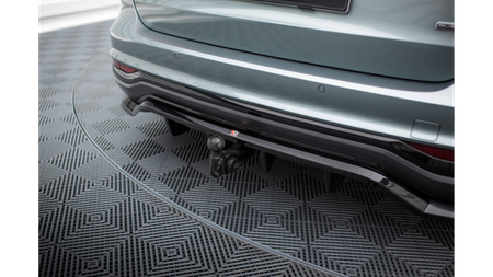 Splitter Audi A6 C8 Allroad Rear Central with Diffuser