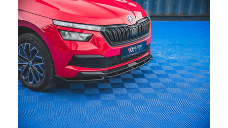 Splitter Skoda Kamiq przód v.1 Gloss Black