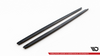 Diffuser Toyota Yaris IV Side Skirts v.2 Gloss Black