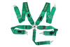 Racing seat belts 5p 3" Green Takata Replica harness