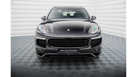 Splitter Porsche Cayenne II Facelift Front