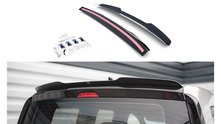 Spoiler Cap Volkswagen Caddy V Gloss Black