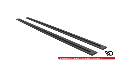 Dokładka Audi RS6 C6 Progi Street Pro Black-Red