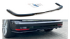 Splitter Volkswagen Caddy IV Rear Central with Diffuser Gloss Black