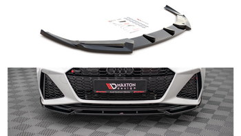 Splitter Audi RS6 RS7 C8 Front v.1 Gloss Black