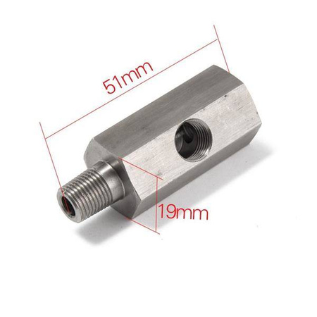 Oil pressure sensor adapter M10x1 for 1/8" NPT