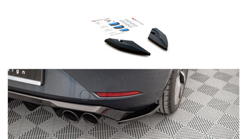 Splitter Seat Leon FR IV Rear Side Gloss Black