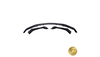 Diffuser BMW 5 G30 G31 Front Bumper Matt Black