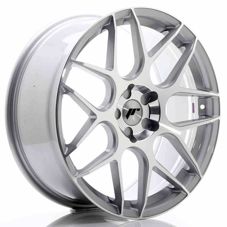 JR Wheels JR18 20x8,5 ET20-40 5H Blank Silver Machined