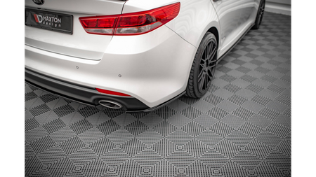 Splitter Kia Optima IV Rear Side Gloss Black