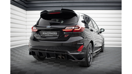 Dokładka Ford FIesta VIII ST Zderzak Tył v.2 Gloss Black