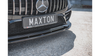 Splitter Mercedes-Benz CLS 53AMG C257 przód v.2 Gloss Black