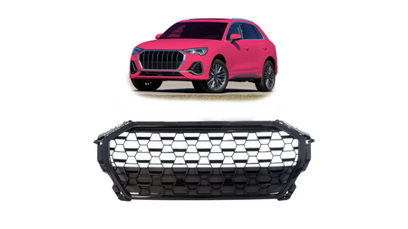 Grill Audi Q3 F3 Gloss Black