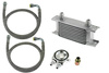 TurboWorks Oil Cooler Kit Slim 7-rows 140x50x50 AN10 Silver