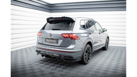 Splitter Volkswagen Tiguan II Facelift Allspace R-Line Rear Central with Diffuser