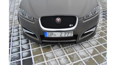 Splitter Jaguar XF (X250) I SPORTBRAKE S-PACK Front Gloss Black