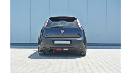 Splitter Fiat Punto Evo Abarth Tył Boczne Gloss Black