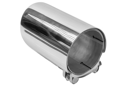 Końcówka tłumika 89mm wejście 67mm Polerowana