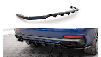 Splitter Maserati Levante GTS I Rear Central with Diffuser Gloss Black