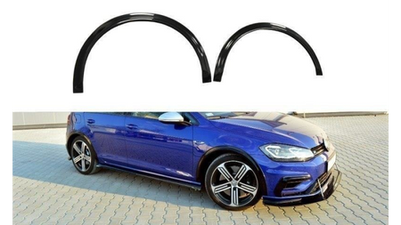 Flares Volkswagen Golf 7 Facelift R Fender Gloss Black