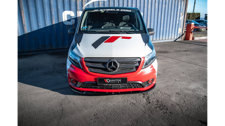 Splitter Mercedes-Benz Vito W447 Facelift Front v.2 Gloss Black