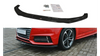 Splitter Audi A4 B9 S-Line Front v.2 Gloss Black