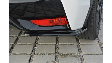 Splitter Honda Civic IX Facelift Tył Boczne Gloss Black