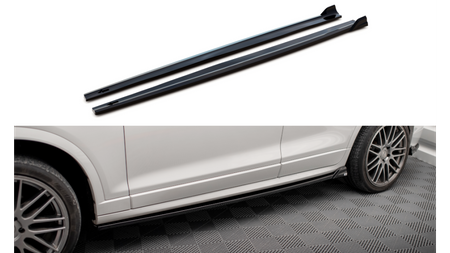 Diffuser BMW X3 F25 M-Pack Side Skirts Gloss Black