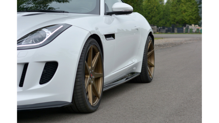 Dokładka Jaguar F-TYPE Progi Gloss Black