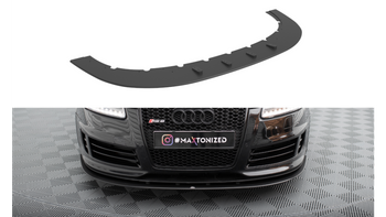 Splitter Audi RS6 C6 Front Pro Black-Red